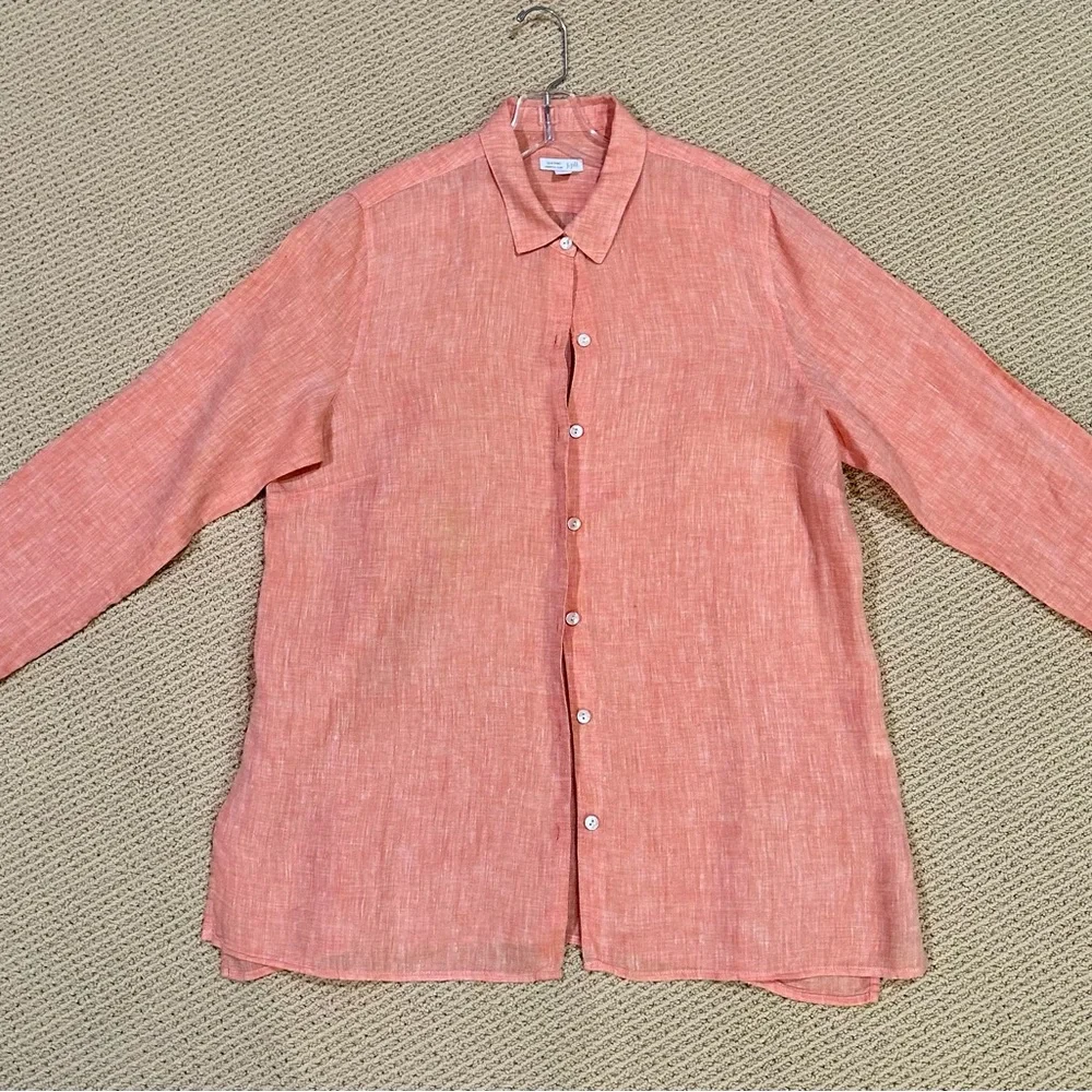 Linen top - Picture 1 of 3